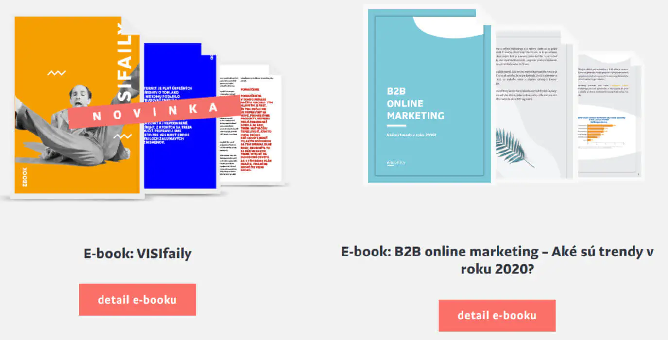 Ebooky od Visibility o online marketingu